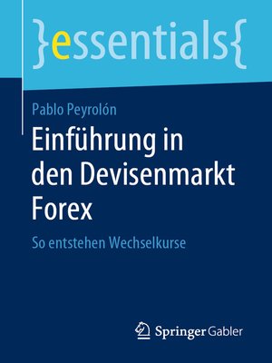 cover image of Einführung in den Devisenmarkt Forex